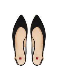 HÖGL Baleriny 0-180102-01000 Czarny. Kolor: czarny. Materiał: skóra #6