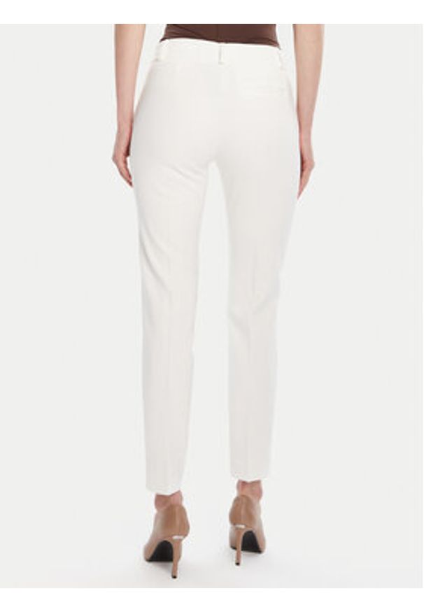 Rinascimento Chinosy CFC0126225003 Biały Slim Fit. Kolor: biały. Materiał: syntetyk