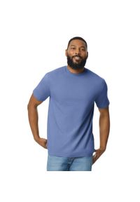 GILDAN - Koszulka Unisex Dla Dorosłych Softstyle Midweight. Kolor: fioletowy