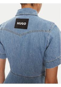 Hugo Sukienka jeansowa Kastari 50512895 Niebieski Slim Fit. Kolor: niebieski. Materiał: bawełna #3