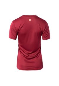 Hi-tec - T-shirt Damski Trening Mani. Okazja: na co dzień. Kolor: czerwony. Styl: casual