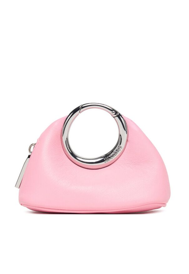 JACQUEMUS Bilonówka Le Porte Calino 25E251SL142-3171 Różowy. Kolor: różowy. Materiał: skóra