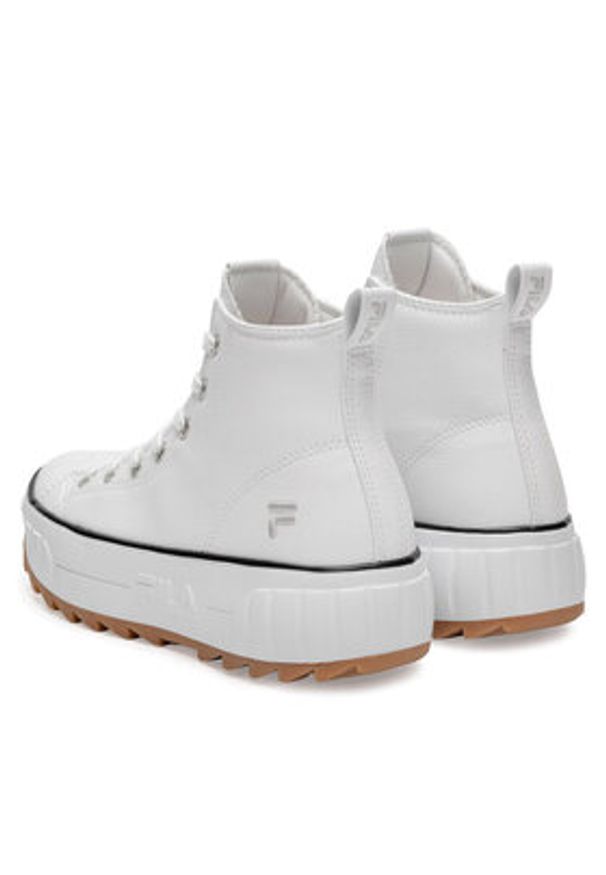 Fila Trampki BLOCKSTER FFW0503-10004 Biały. Kolor: biały. Materiał: materiał