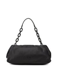 Calvin Klein Torebka Soft Nylon Shoulder Bag Lg K60K610647 Czarny. Kolor: czarny #1
