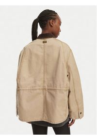 G-Star RAW - G-Star Raw Kurtka przejściowa Boyfriend Barn D28436-E347 Beżowy Relaxed Fit. Kolor: beżowy. Materiał: bawełna #5