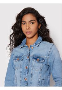 only - ONLY Kurtka jeansowa Tia 15177241 Niebieski Regular Fit. Kolor: niebieski. Materiał: jeans, bawełna #3