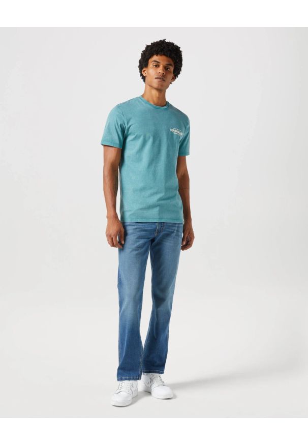Wrangler - WRANGLER MĘSKIE SPODNIE JEANSOWE REGULAR FIT BOONE 112351218 W154017979