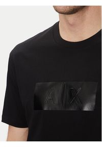 Armani Exchange T-Shirt XM000786 AF10364 UC001 Czarny Regular Fit. Kolor: czarny. Materiał: bawełna