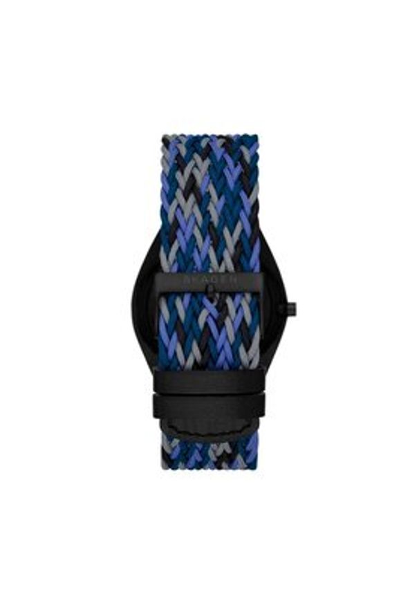 Skagen Zegarek SKW6871 Granatowy. Kolor: niebieski. Materiał: materiał