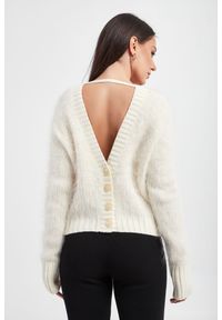 Patrizia Pepe - Kardigan damski z wełną alpaka PATRIZIA PEPE. Materiał: wełna #2