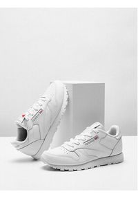 Reebok Sneakersy Classic Leather 50172 Biały. Kolor: biały. Materiał: skóra. Model: Reebok Classic #6