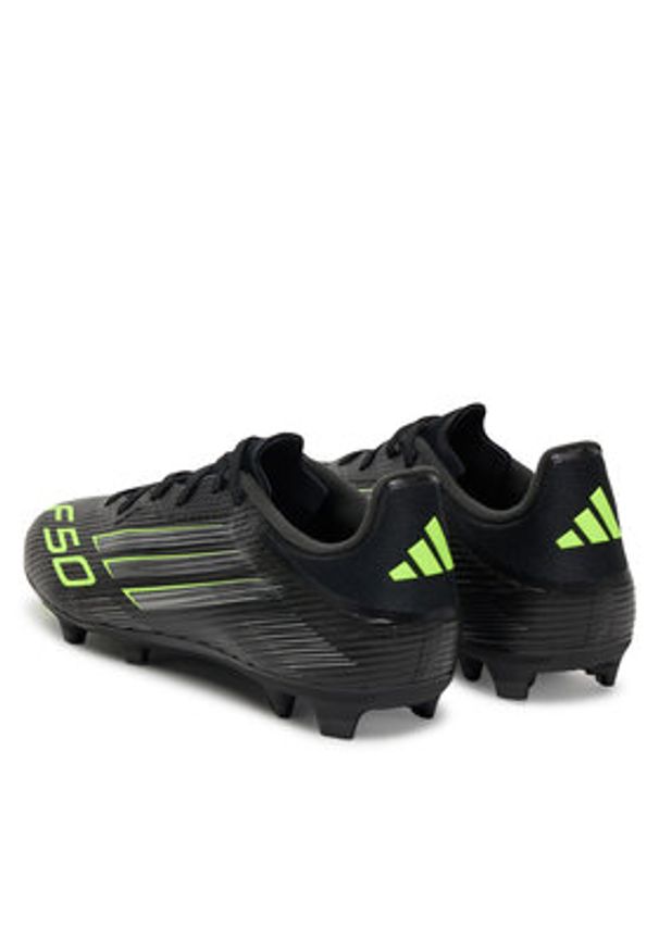 Adidas - adidas Buty do piłki nożnej F50 League Firm/Multi-Ground Boots JI0007 Czarny. Kolor: czarny. Materiał: materiał
