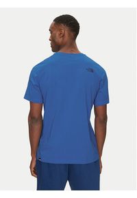 The North Face T-Shirt Easy NF0A8A6C Niebieski Regular Fit. Kolor: niebieski. Materiał: bawełna #5