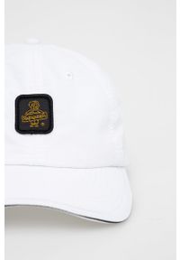 Refrigiwear - RefrigiWear czapka kolor biały z aplikacją. Kolor: biały. Wzór: aplikacja #3