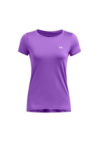 Koszulka Under Armour HeatGear. Kolor: fioletowy. Sport: fitness #1