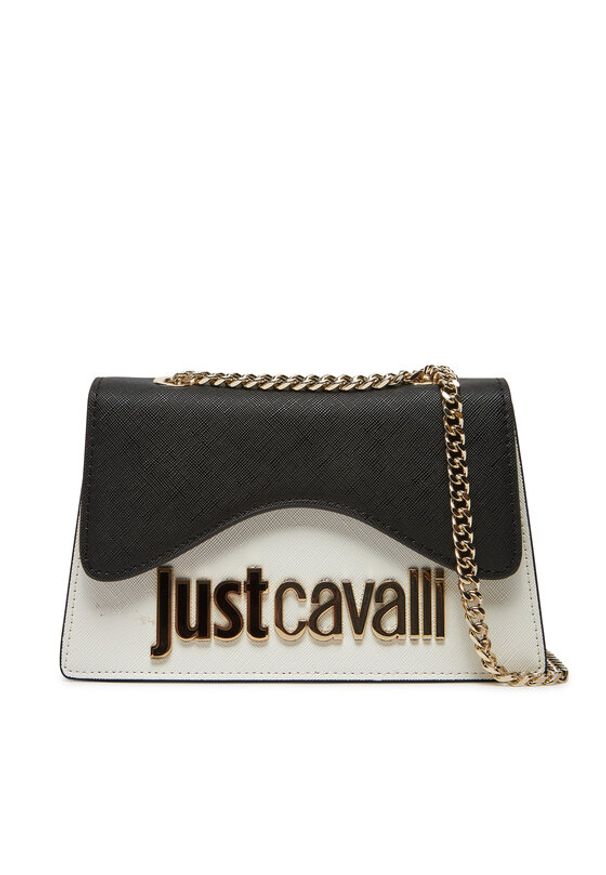 Just Cavalli Torebka 78RA4BB7 ZS766 Biały. Kolor: biały. Materiał: skórzane