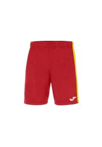 Spodenki do piłki nożnej męskie Joma Maxi. Kolor: czerwony, wielokolorowy, żółty. Sport: piłka nożna #1