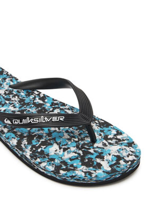 Quiksilver Japonki AQYL101309 Czarny. Kolor: czarny