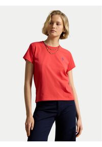 Polo Ralph Lauren T-Shirt 211B14605021 Czerwony jasny Classic Fit. Typ kołnierza: polo. Kolor: czerwony. Materiał: bawełna #1