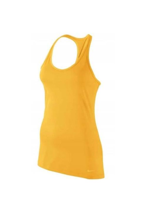 Koszulka treningowa damska Nike DD1946795. Kolor: żółty. Długość rękawa: bez rękawów