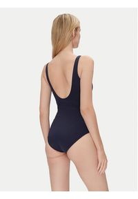 Hunkemöller Strój kąpielowy Shaping Shell 301235 Granatowy. Kolor: niebieski. Materiał: syntetyk #3