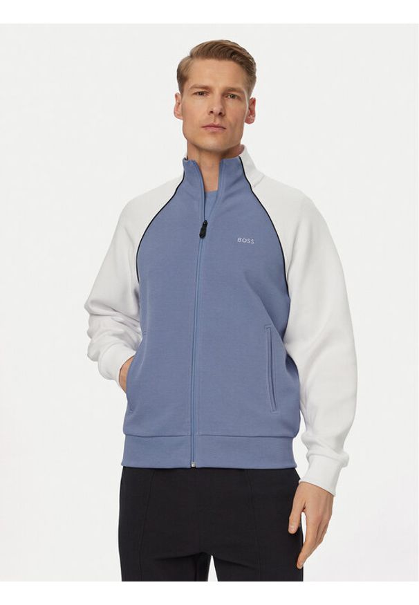 BOSS Bluza Join Skaz 50553566 Niebieski Regular Fit. Kolor: niebieski. Materiał: syntetyk, bawełna