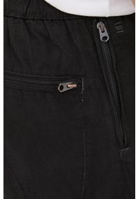 G-Star RAW - G-Star Raw spodnie bawełniane D18958.9669 męskie kolor czarny w fasonie cargo. Kolor: czarny. Materiał: bawełna #3