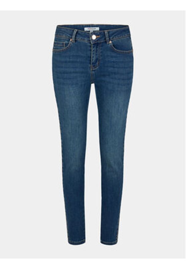 Morgan Jeansy 231-PCLEM Niebieski Slim Fit. Kolor: niebieski
