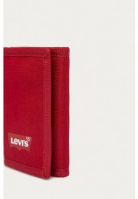 Levi's® - Levi's - Portfel. Kolor: czerwony. Materiał: materiał. Wzór: gładki #3