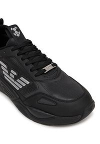 EA7 Emporio Armani Sneakersy X8X221 XK437 M826 Czarny. Kolor: czarny. Materiał: skóra #4