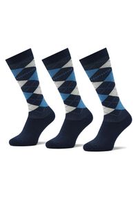 Horka Zestaw 3 par wysokich skarpet unisex Riding Socks 145450-0000-0218 Granatowy. Kolor: niebieski. Materiał: materiał #1