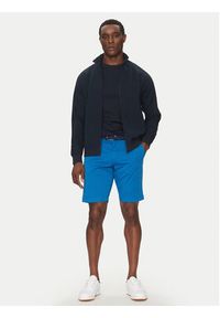 Hechter Paris Bluza 70019 151921 Granatowy Regular Fit. Kolor: niebieski. Materiał: syntetyk #3