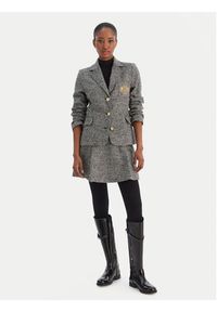 TOMMY HILFIGER - Tommy Hilfiger Marynarka WW0WW48786 Szary Slim Fit. Kolor: szary. Materiał: wełna #4