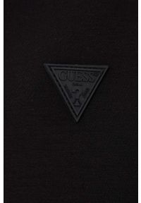 Guess bluza damska kolor czarny gładka. Okazja: na co dzień. Kolor: czarny. Materiał: materiał, wiskoza. Wzór: gładki. Styl: casual #3
