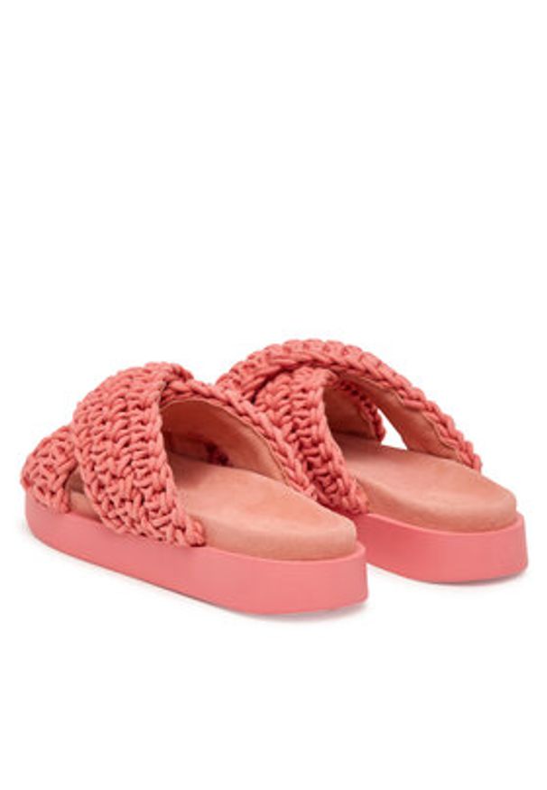 Inuikii Klapki Woven 1004.003.0062 Różowy. Kolor: różowy. Materiał: materiał