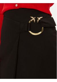 Pinko Spódnica mini Eurito 103081 A1L2 Czarny Regular Fit. Kolor: czarny. Materiał: bawełna #4