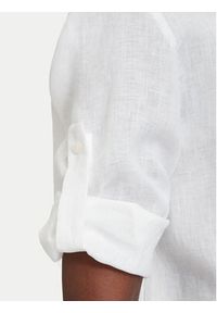 Marella Koszula Girello 2615111122 Biały Regular Fit. Kolor: biały. Materiał: len #2