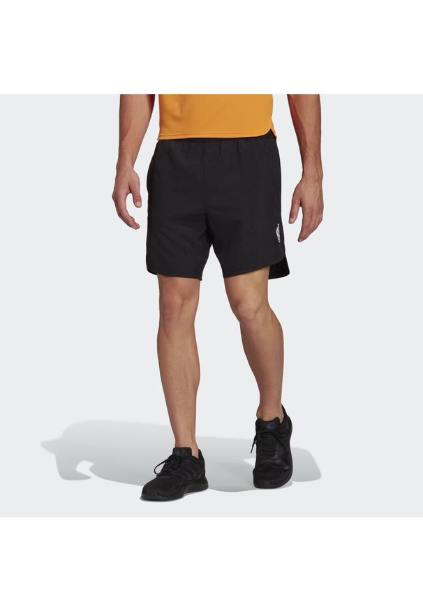 Adidas - Spodenki krótkie treningowe męskie adidas AEROREADY. Kolor: czarny. Materiał: poliester. Długość: krótkie