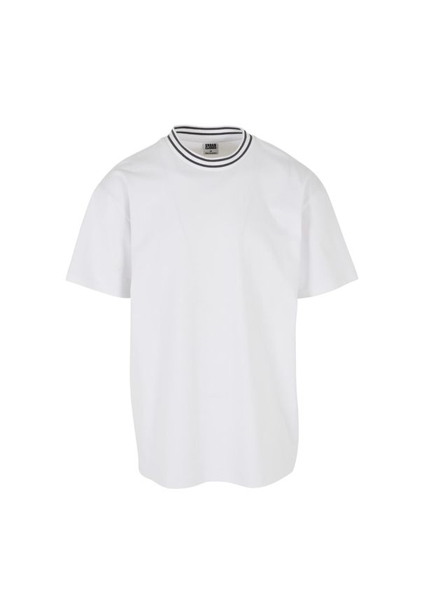 Koszulka Urban Classics Kicker. Kolor: biały. Materiał: prążkowany