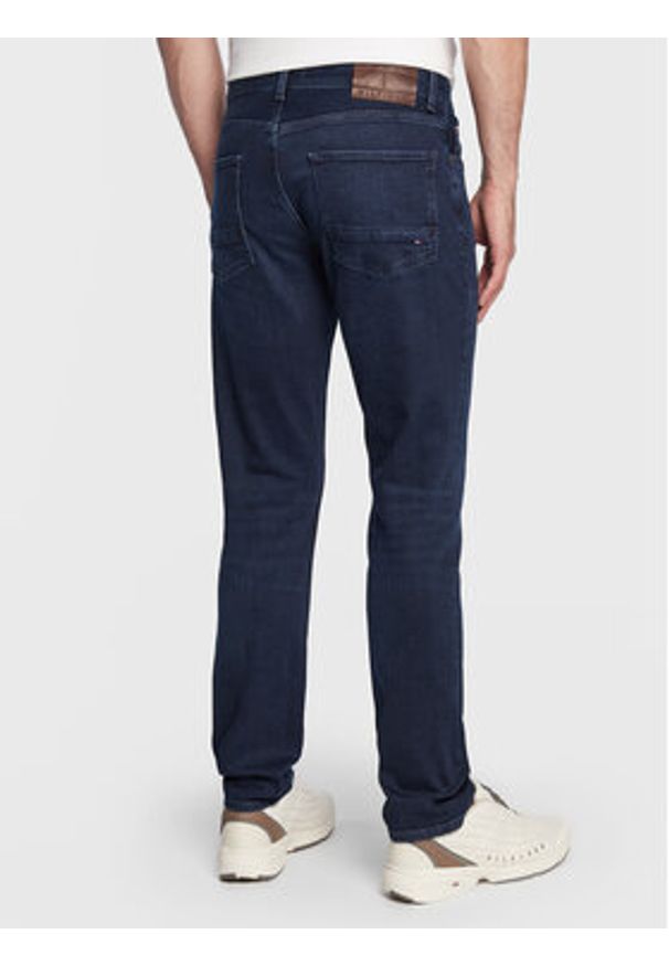 TOMMY HILFIGER - Tommy Hilfiger Jeansy Denton MW0MW26781 Granatowy Straight Fit. Kolor: niebieski