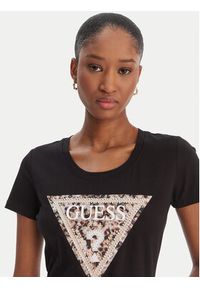 Guess T-Shirt W6RI32 J1314 Czarny Regular Fit. Kolor: czarny. Materiał: bawełna #5