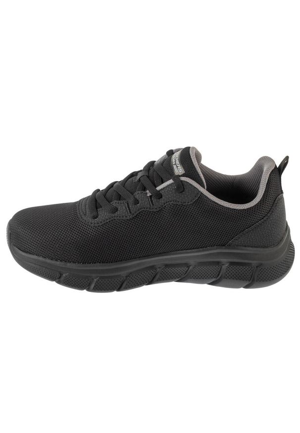 skechers - Buty Bobs Sport B Flex - Icy Edge Rozmiar 41 - 118109-BBK Czarny. Zapięcie: sznurówki. Kolor: czarny. Materiał: dzianina. Szerokość cholewki: normalna. Model: Skechers Sport