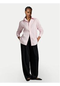 Polo Ralph Lauren Koszula 211968220003 Różowy Oversize. Typ kołnierza: polo. Kolor: różowy. Materiał: bawełna