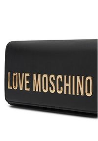 Love Moschino - LOVE MOSCHINO Torebka JC4103PP1MKD0000 Czarny. Kolor: czarny. Materiał: skórzane #4