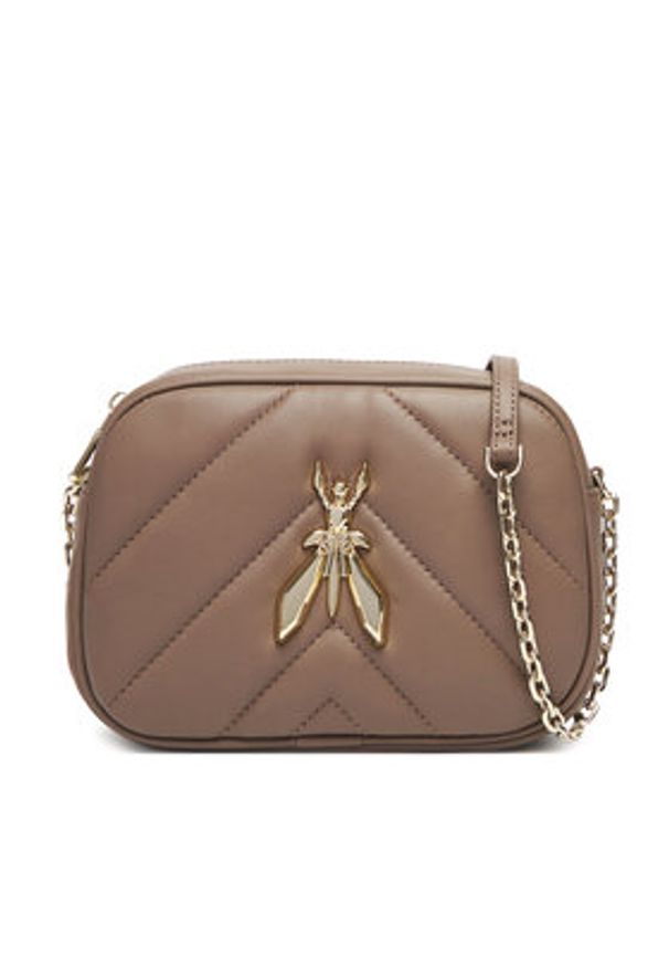 Patrizia Pepe Torebka 8B0005/L004-B744 Brązowy. Kolor: brązowy. Materiał: skórzane