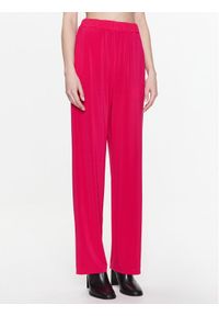 Max Mara Leisure Spodnie materiałowe Pontile 2337810536 Różowy Regular Fit. Kolor: różowy. Materiał: wiskoza #1