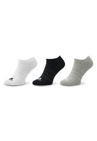 Adidas - adidas Zestaw 3 par niskich skarpet unisex T Spw Low IC1337 Kolorowy. Kolor: szary. Materiał: syntetyk. Wzór: kolorowy