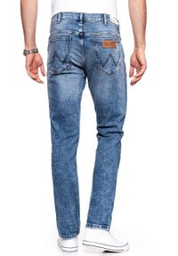 Wrangler - SPODNIE MĘSKIE WRANGLER BOYTON BLUE GOODS W16EHM10G. Stan: obniżony #5