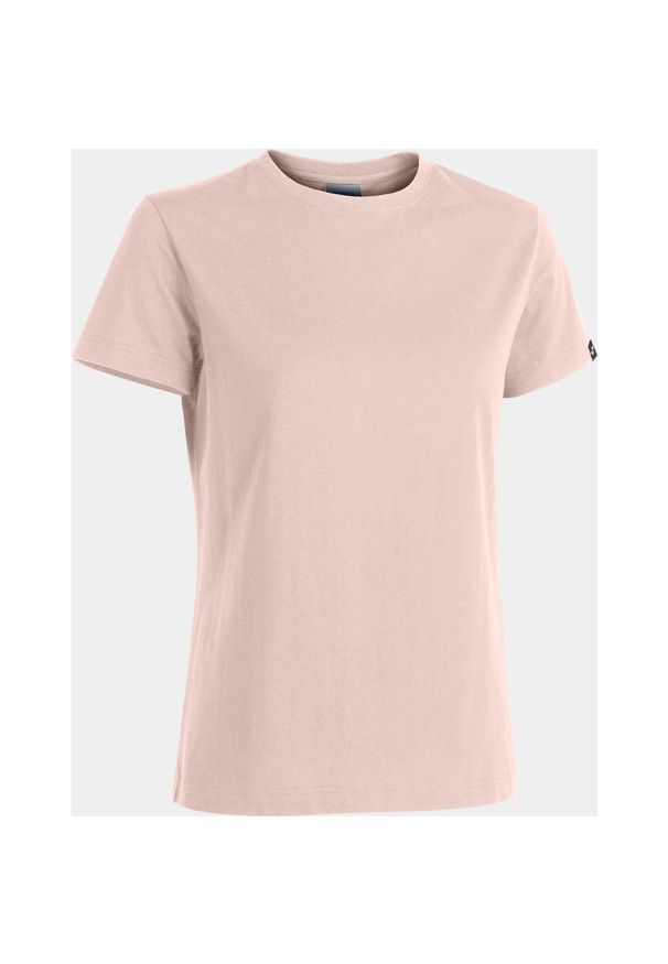 T-shirt damski Joma Desert – jasnoróżowy, XL, 100% bawełna. Kolor: różowy. Materiał: bawełna. Sport: joga i pilates, piłka nożna
