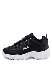 Fila Sneakersy Strada Low Wmn 1010560.25Y Czarny. Kolor: czarny. Materiał: skóra #4